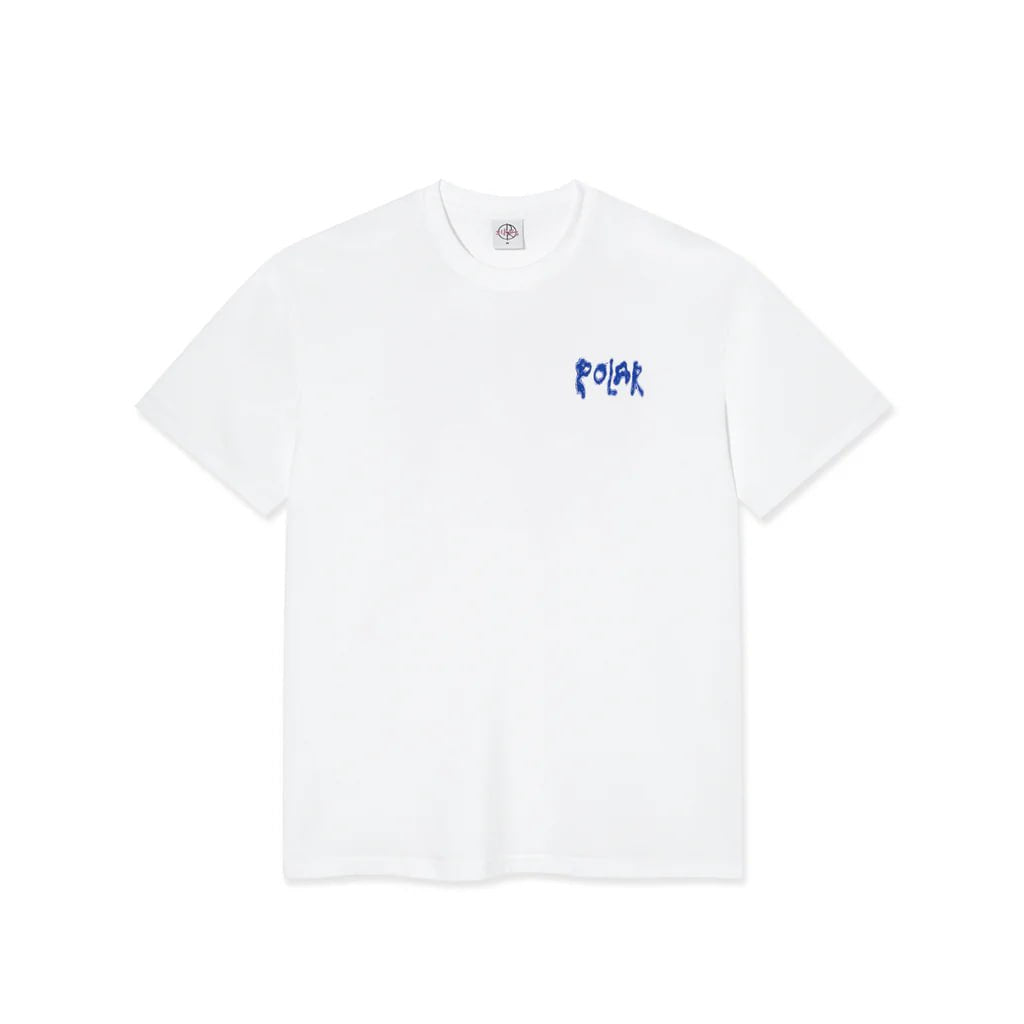 POLAR SKATE CO. | Camiseta Bear Blanca | Ropa Exclusiva Venezuela | Algodón 240 GSM