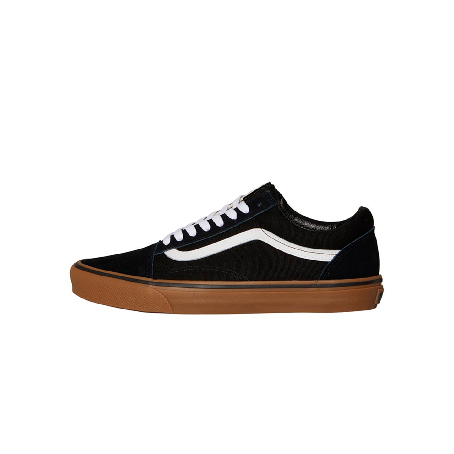 Vans Old Skool Gum Sole Black/Gum | Zapatillas Skate Venezuela | Suela Goma Resistente + Sidestripe™