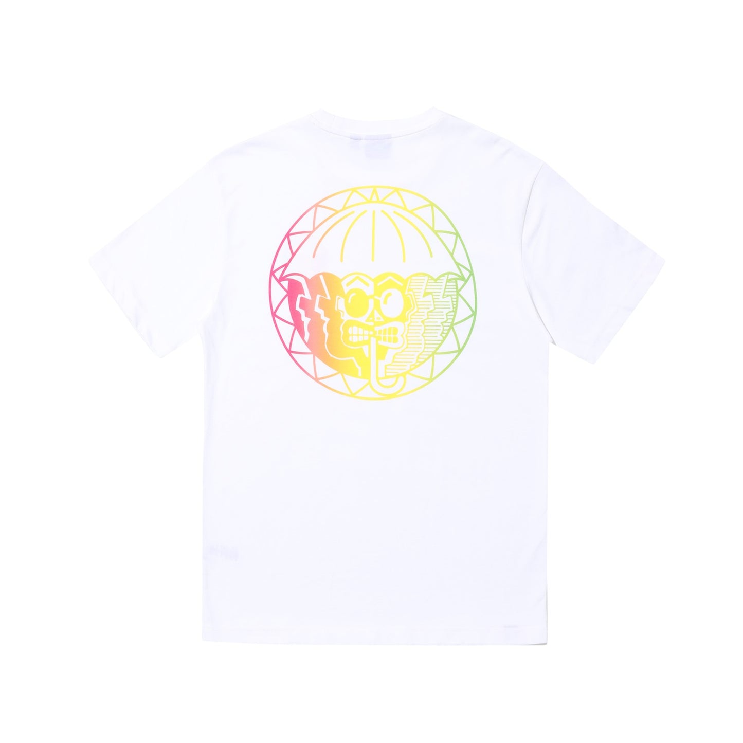 HÈLAS | Zulu Tee White | 100% Algodón | Streetwear Estampado Doble Cara