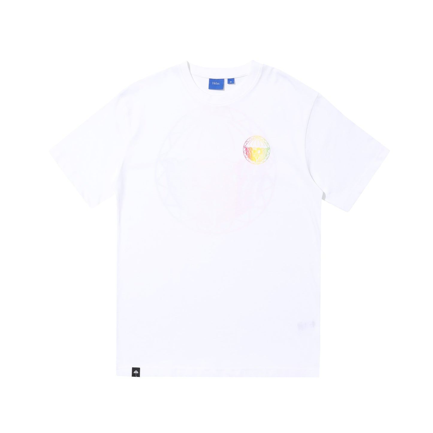 HÈLAS | Zulu Tee White | 100% Algodón | Streetwear Estampado Doble Cara