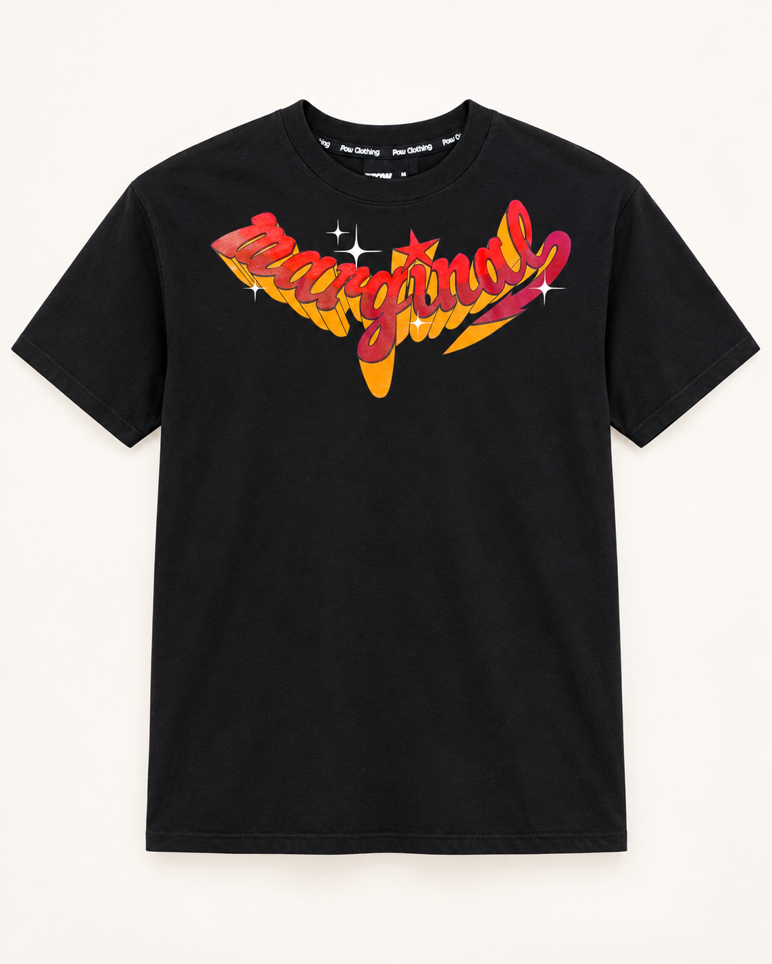 MARGINAL Black Tee