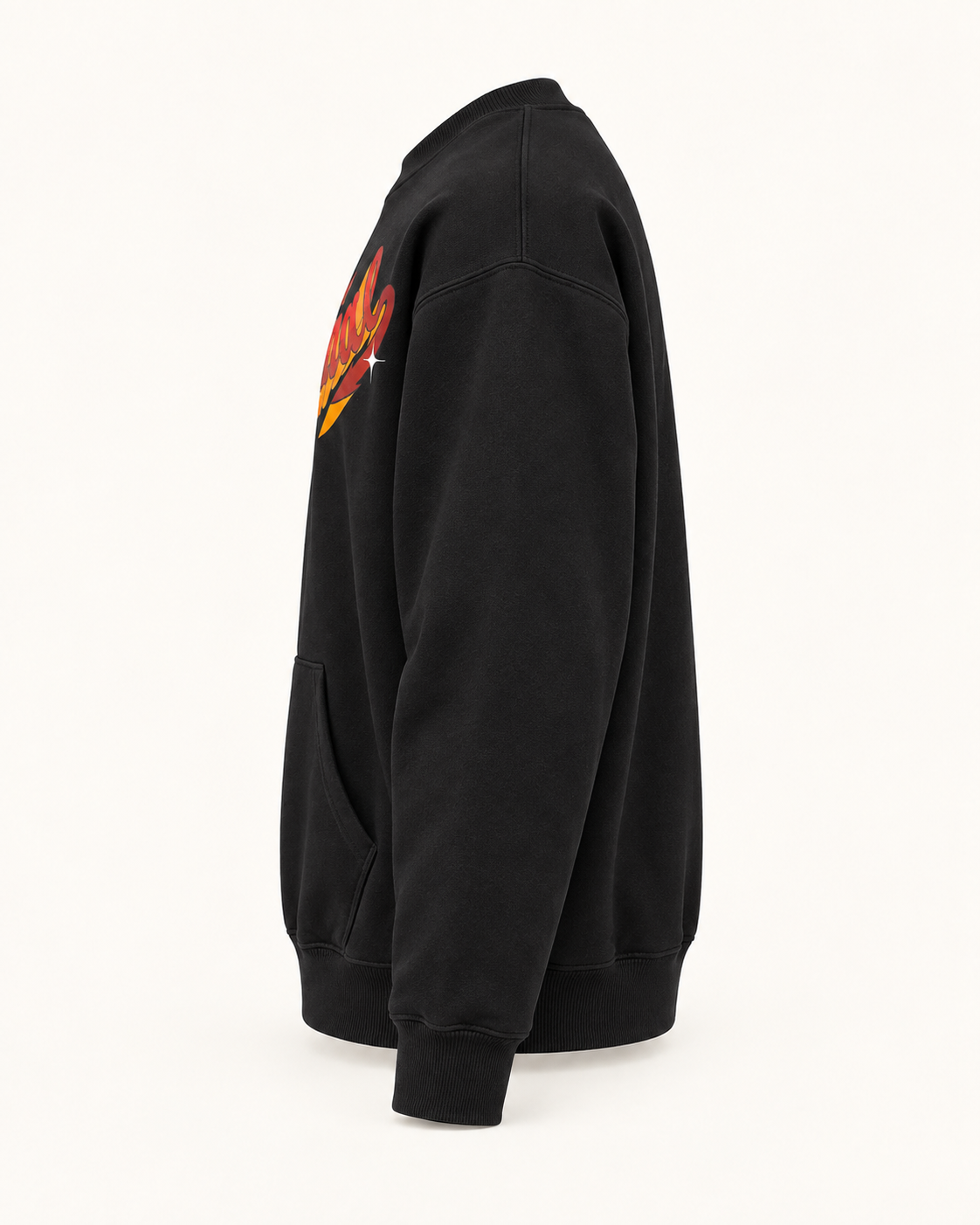 Marginal Crewneck Black