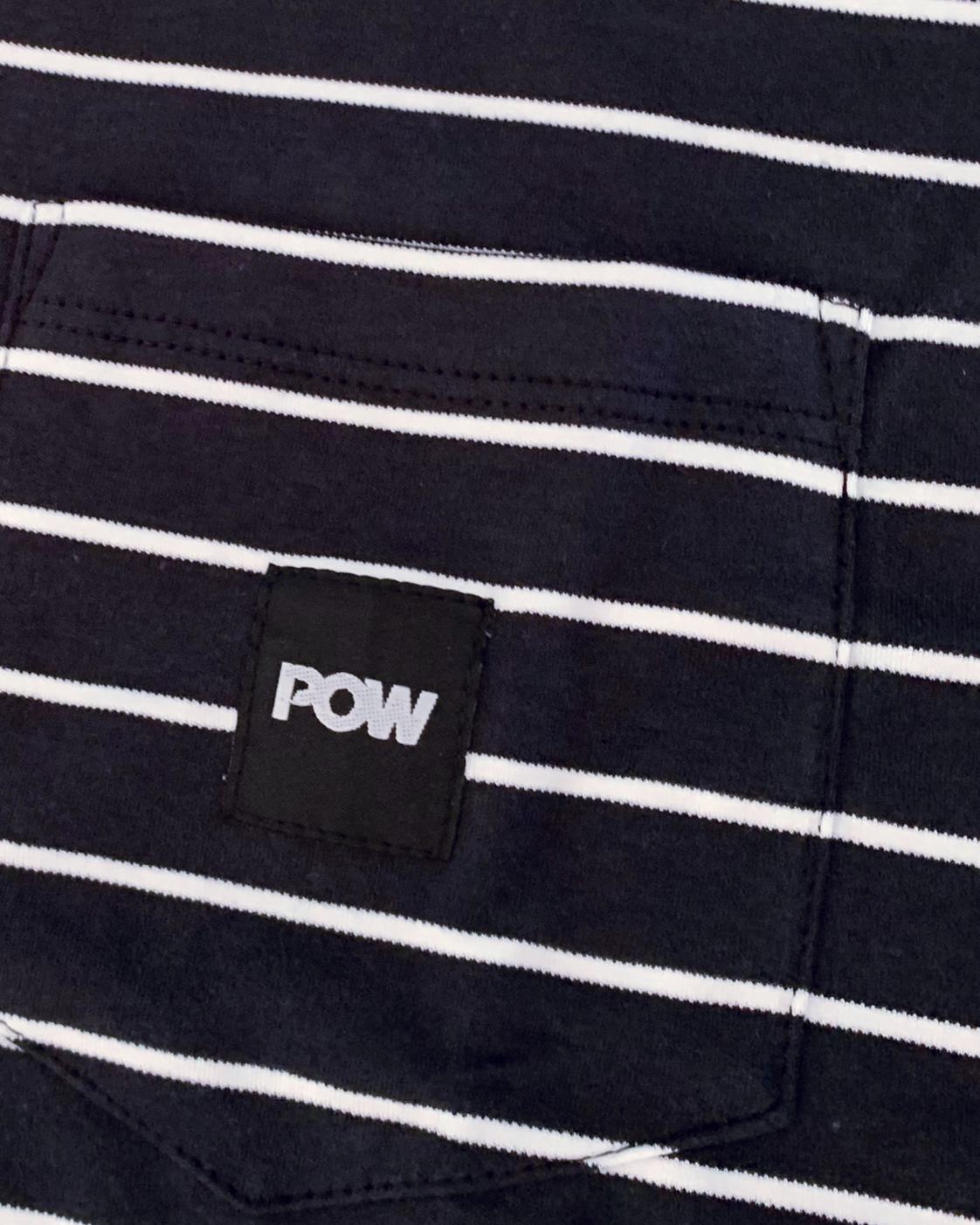 Franela de Rayas Pocket POW