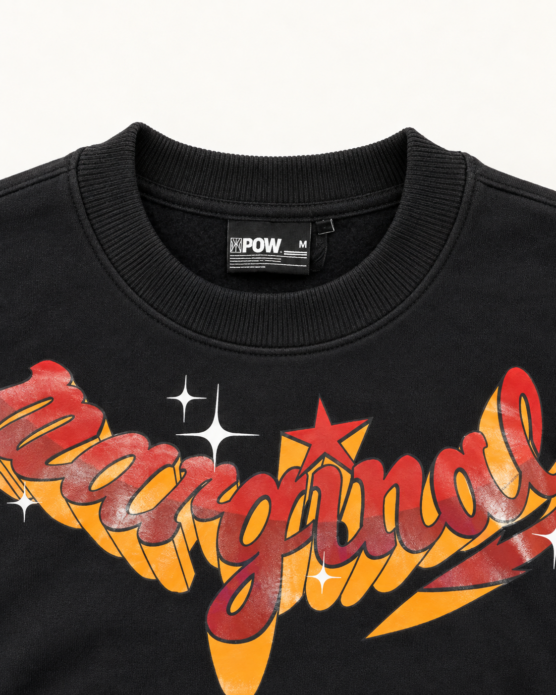 Marginal Crewneck Black