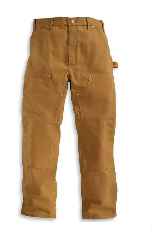 CARHARTT. Loose Fit Washed Duck Double-Front Utility Pant