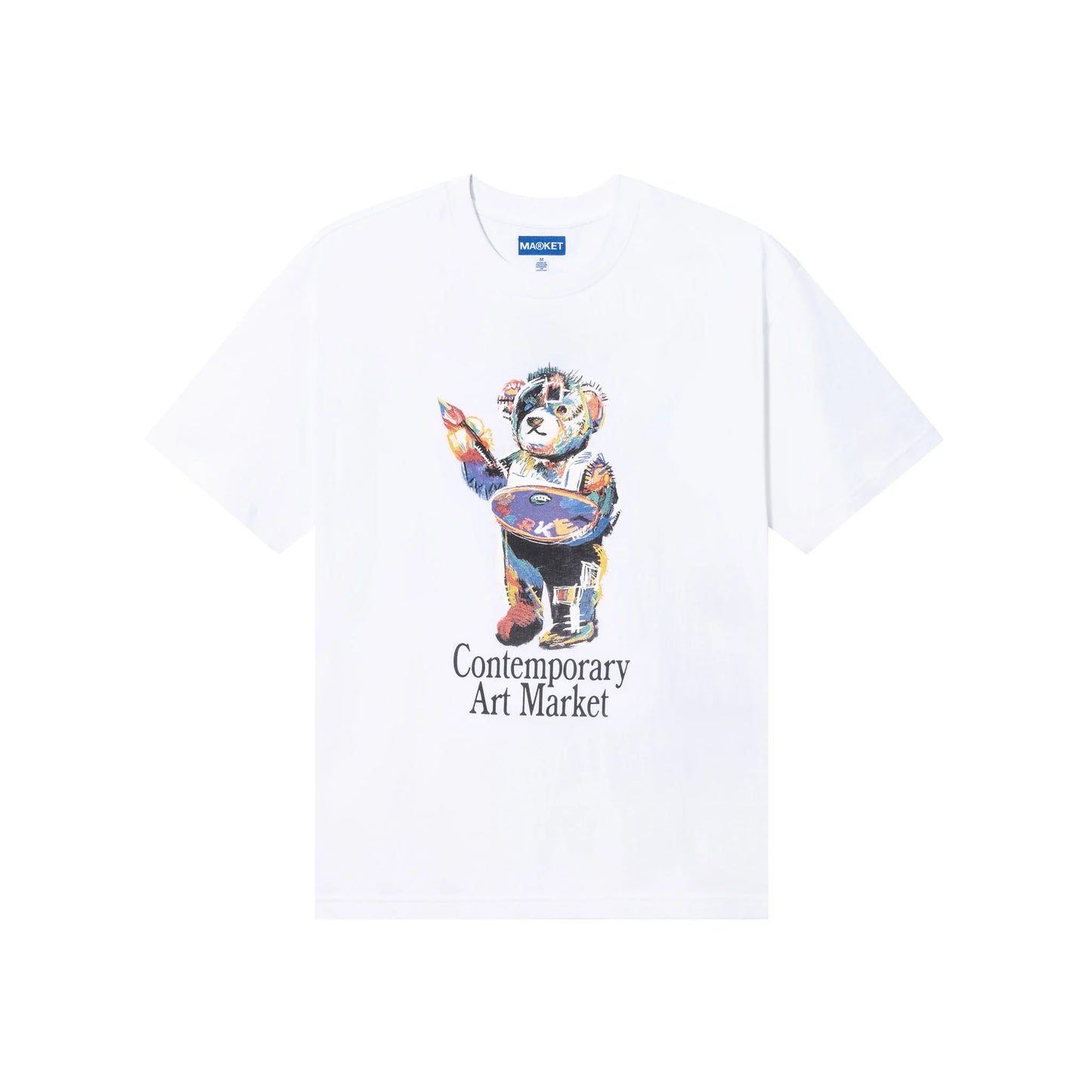 MARKET STUDIO| Camiseta Art Market Bear | Algodón 220 GSM | Arte Urbano Venezuela