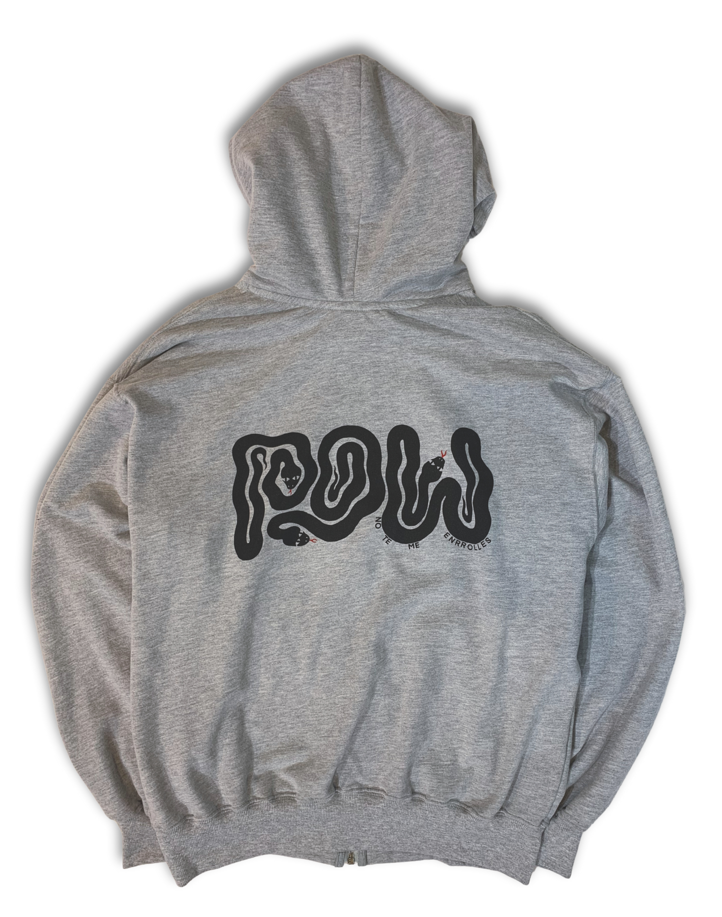 POW Hoodie | No Te Enrolles | Algodón 100% | Flow Relajado Venezuela