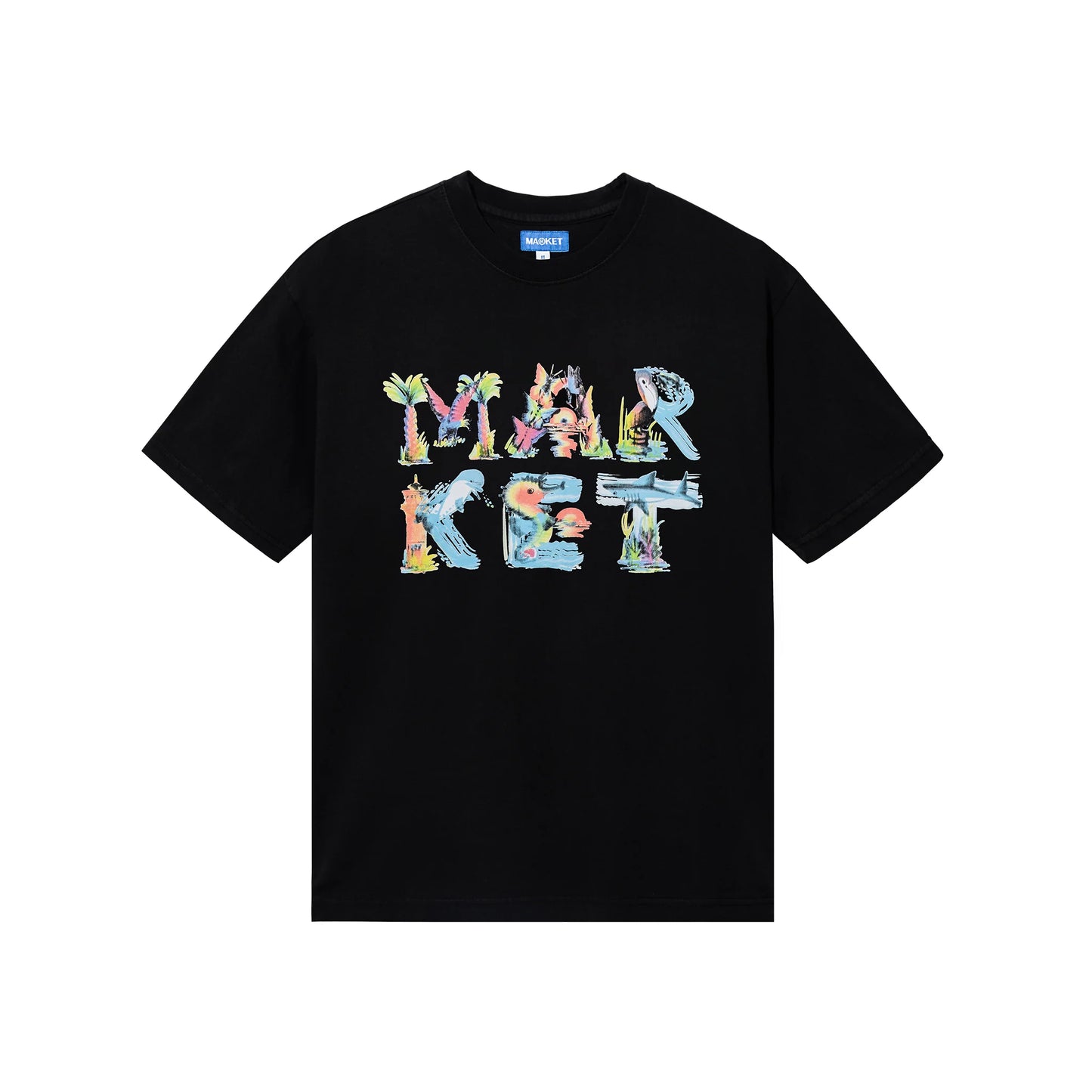 MARKET STUDIOS | Camiseta Island Life | Algodón 220 GSM | Escape Tropical