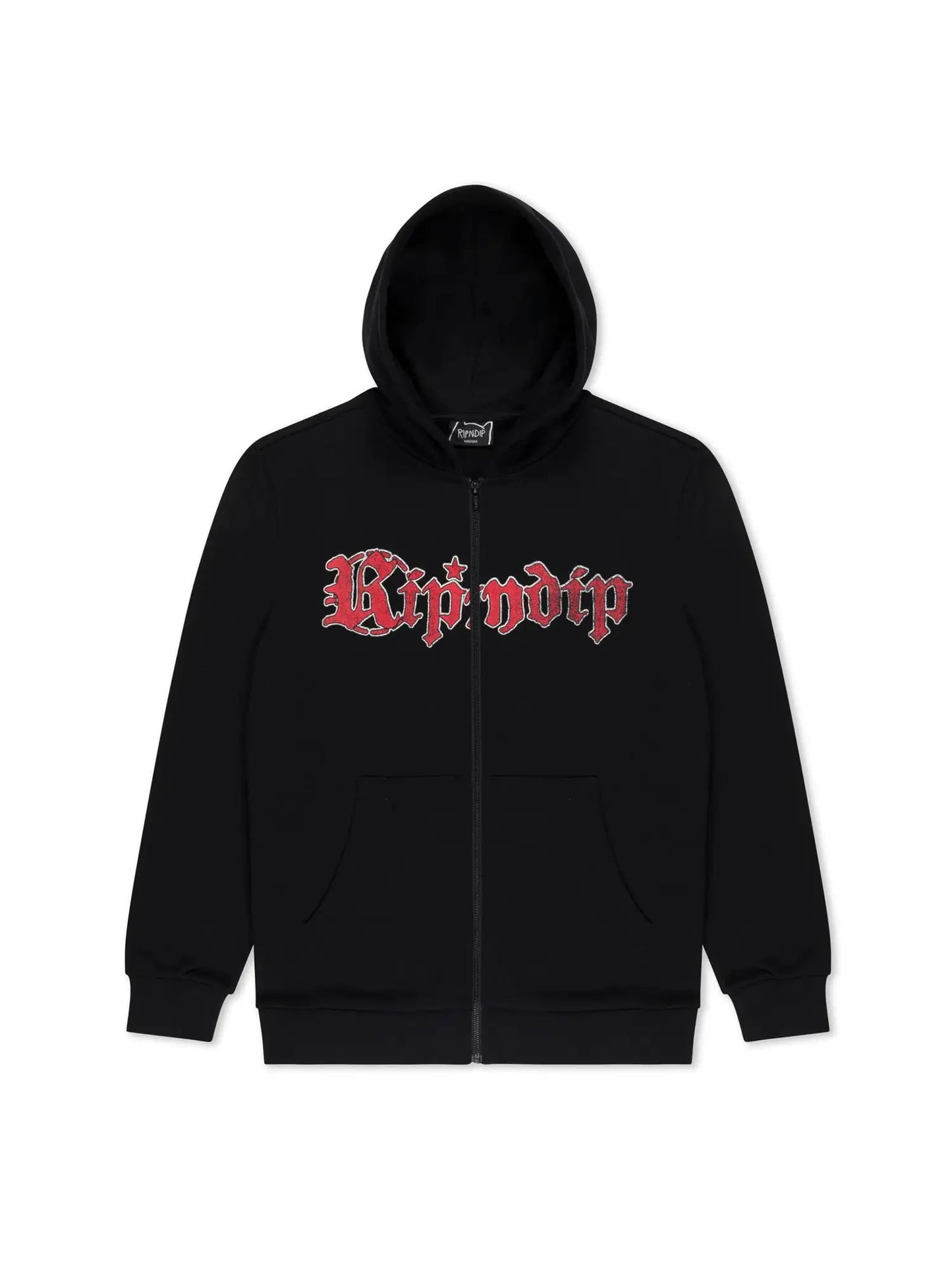 RIPNDIP Fein Black Zip Hoodie