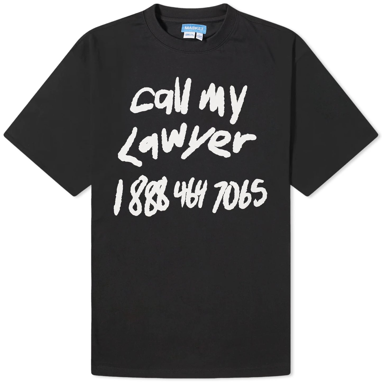 MARKET STUDIOS  | Camiseta Scrawly My Lawyer | Algodón 220 GSM | Cultura Bootleg