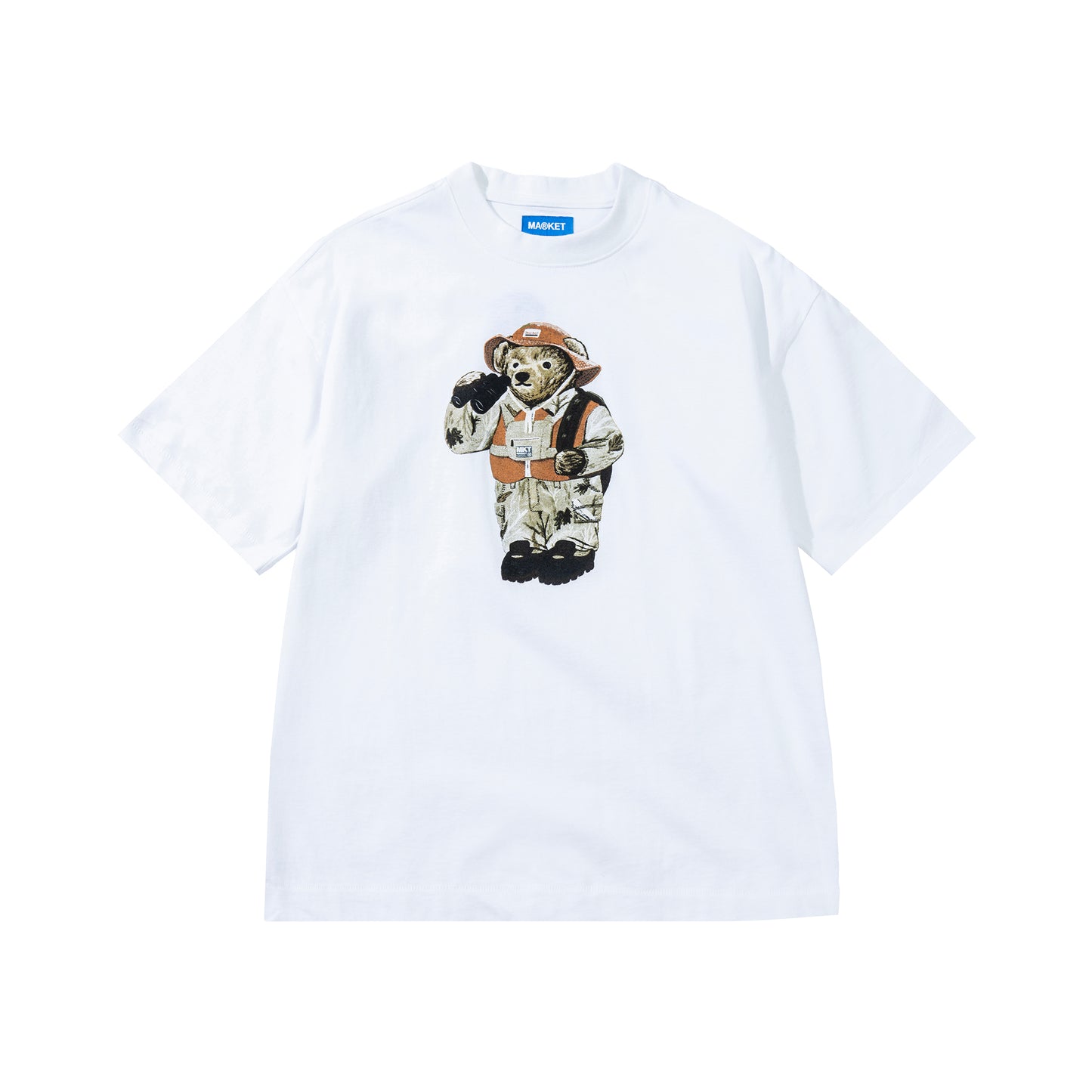 MARKET - HUNTER BEAR T-SHIRT (WHITE)