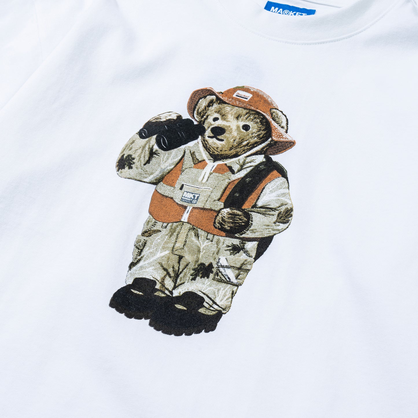 MARKET - HUNTER BEAR T-SHIRT (WHITE)