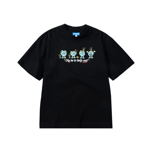 MARKET - DIG IN T-SHIRT (BLACK)