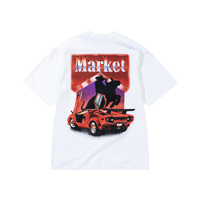 MARKET - BULLRIDER T-SHIRT (WHITE)