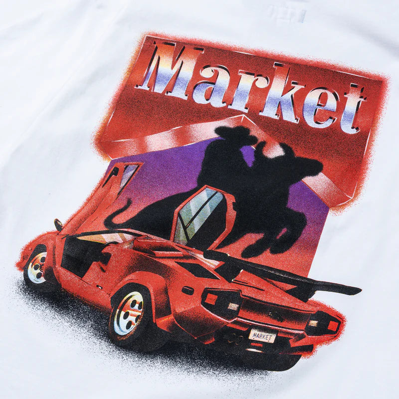 MARKET - BULLRIDER T-SHIRT (WHITE)