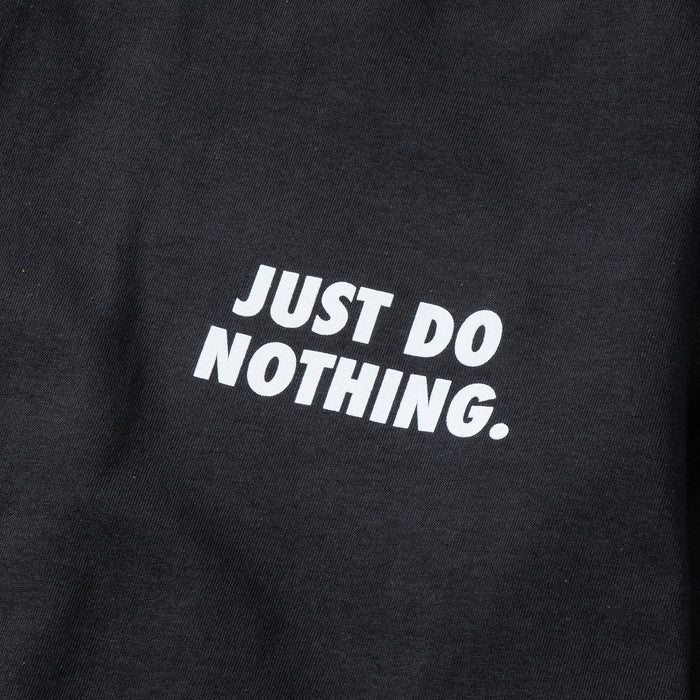 MARKET - JUST DO NOTHING FALL T-SHIRT (WASHED-BLACK)