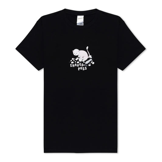 RipNDip Shaved Puss T-shirt - black