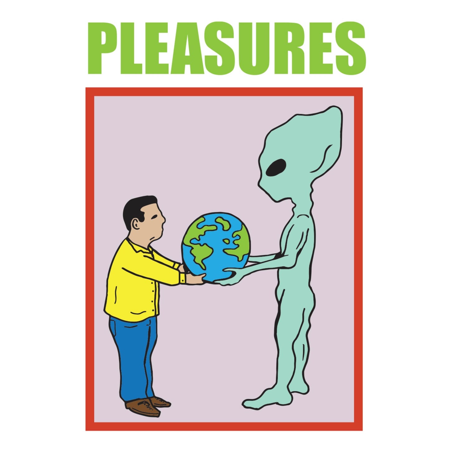 PLEASURES Gift T-Shirt Black | Algodón 100% | Hecho en USA | Streetwear Esencial Venezuela