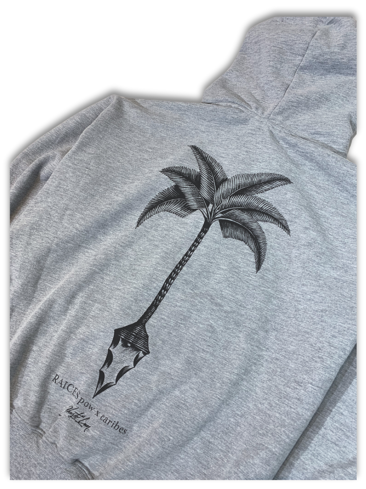 POW x Caribes Hoodie Zip | Algodón 100% | Tribu Urbana Venezuela