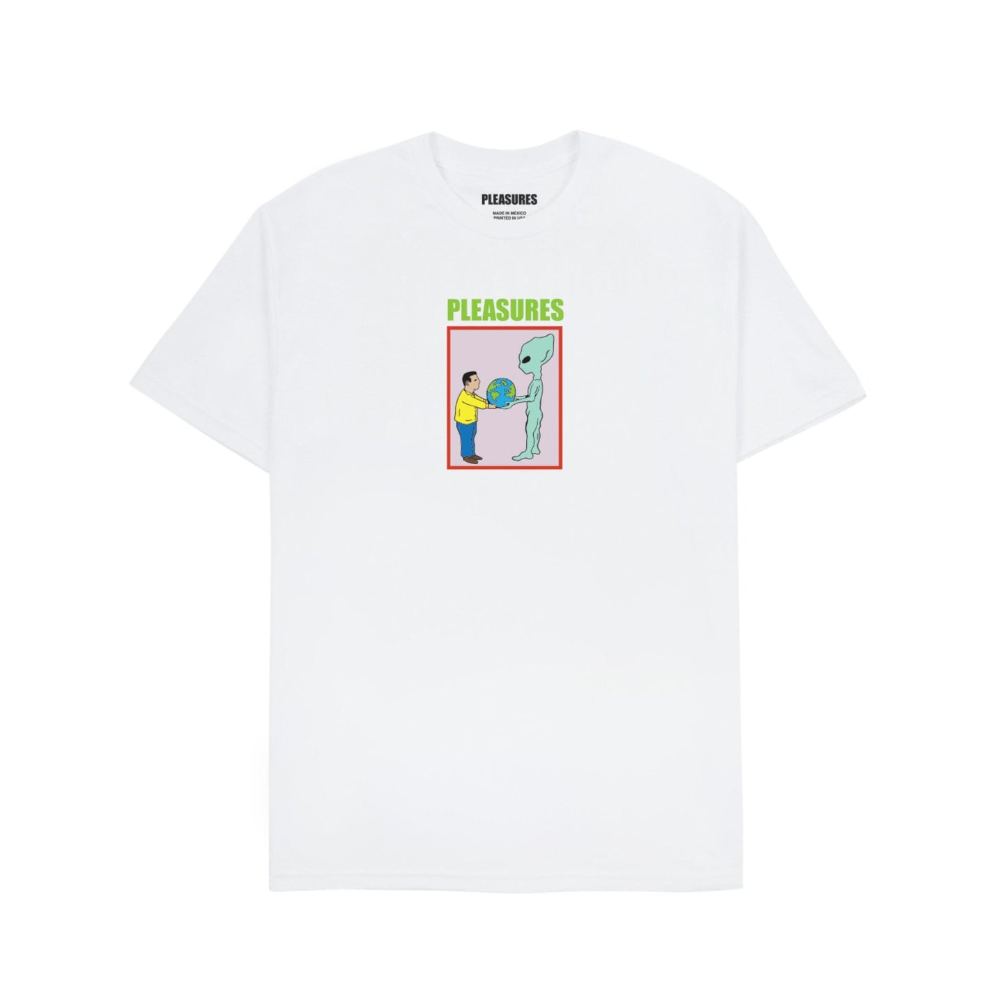 PLEASURES Gift T-Shirt Black | Algodón 100% | Hecho en USA | Streetwear Esencial Venezuela