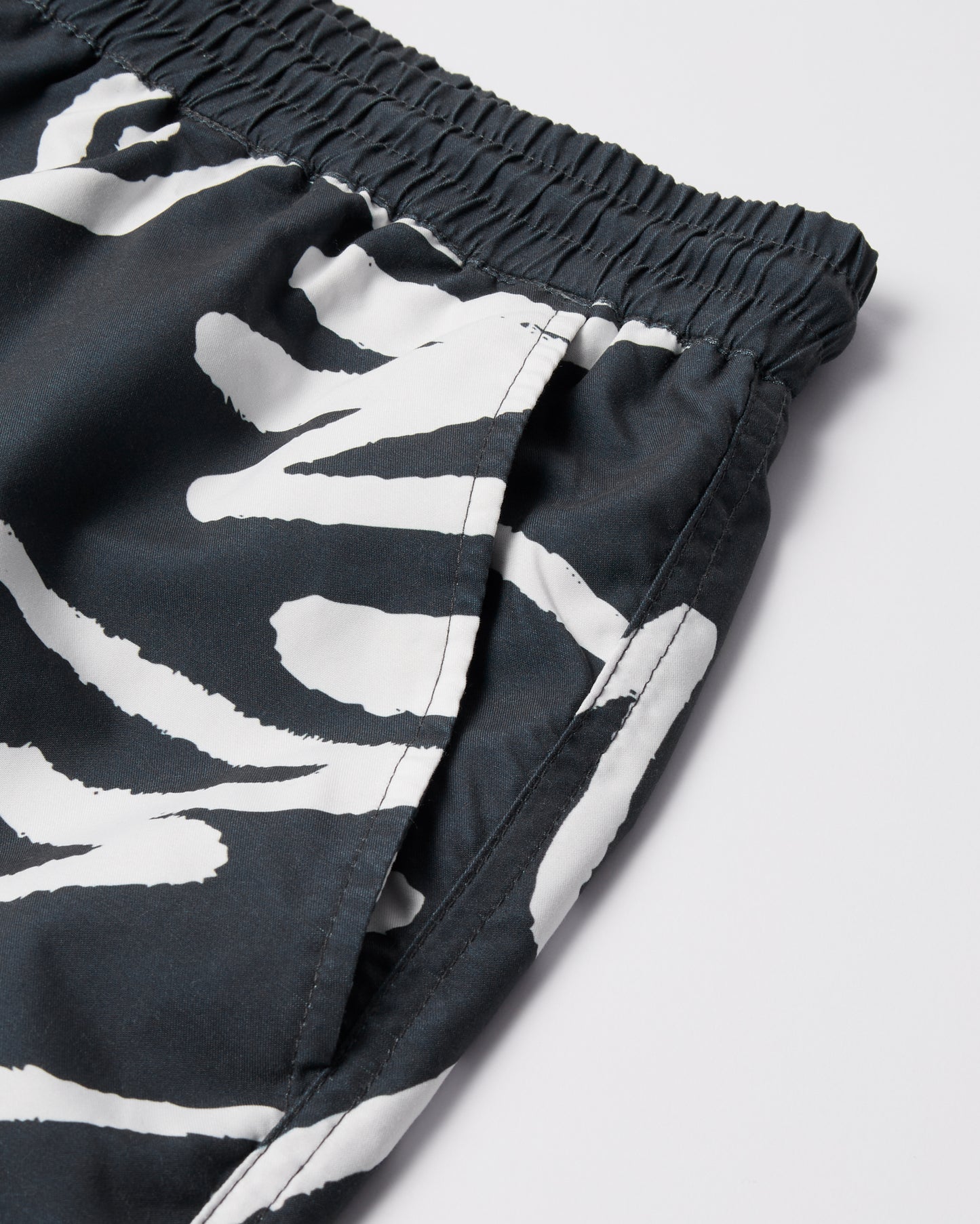 Birds Fly Free Swim Short Black