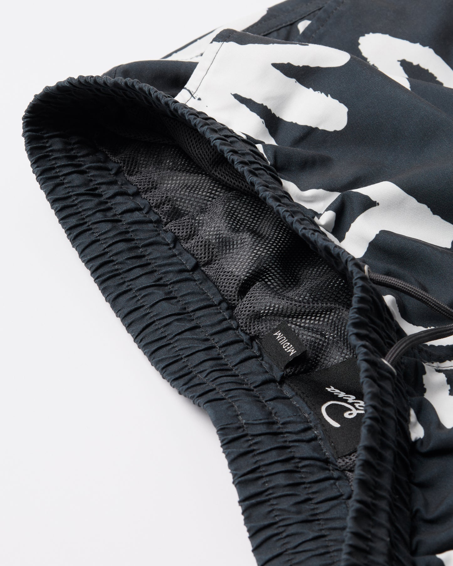 Birds Fly Free Swim Short Black