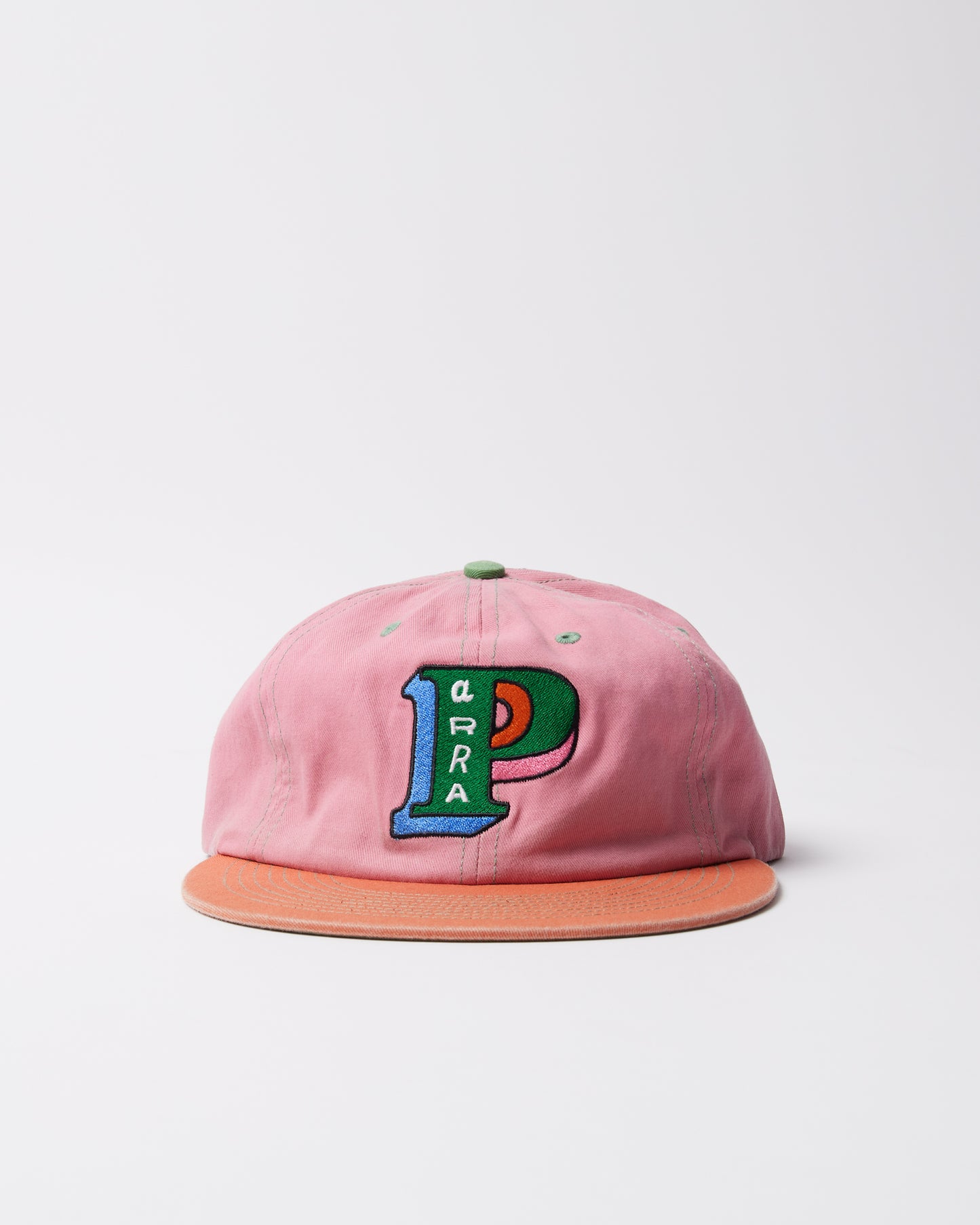 Slanted P 6 panel hat