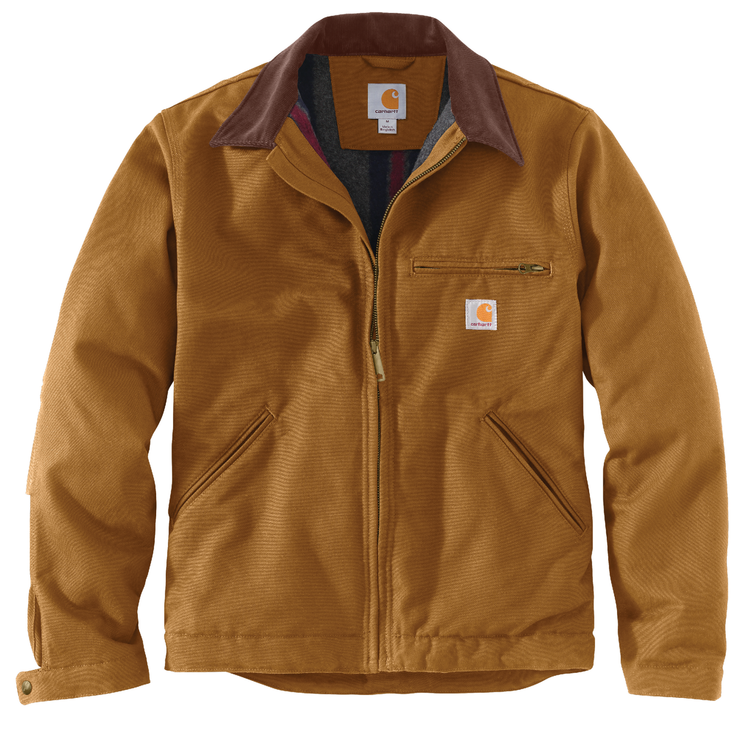 CARHARTT. Blanked Lined Detroit Jacket (Brown)