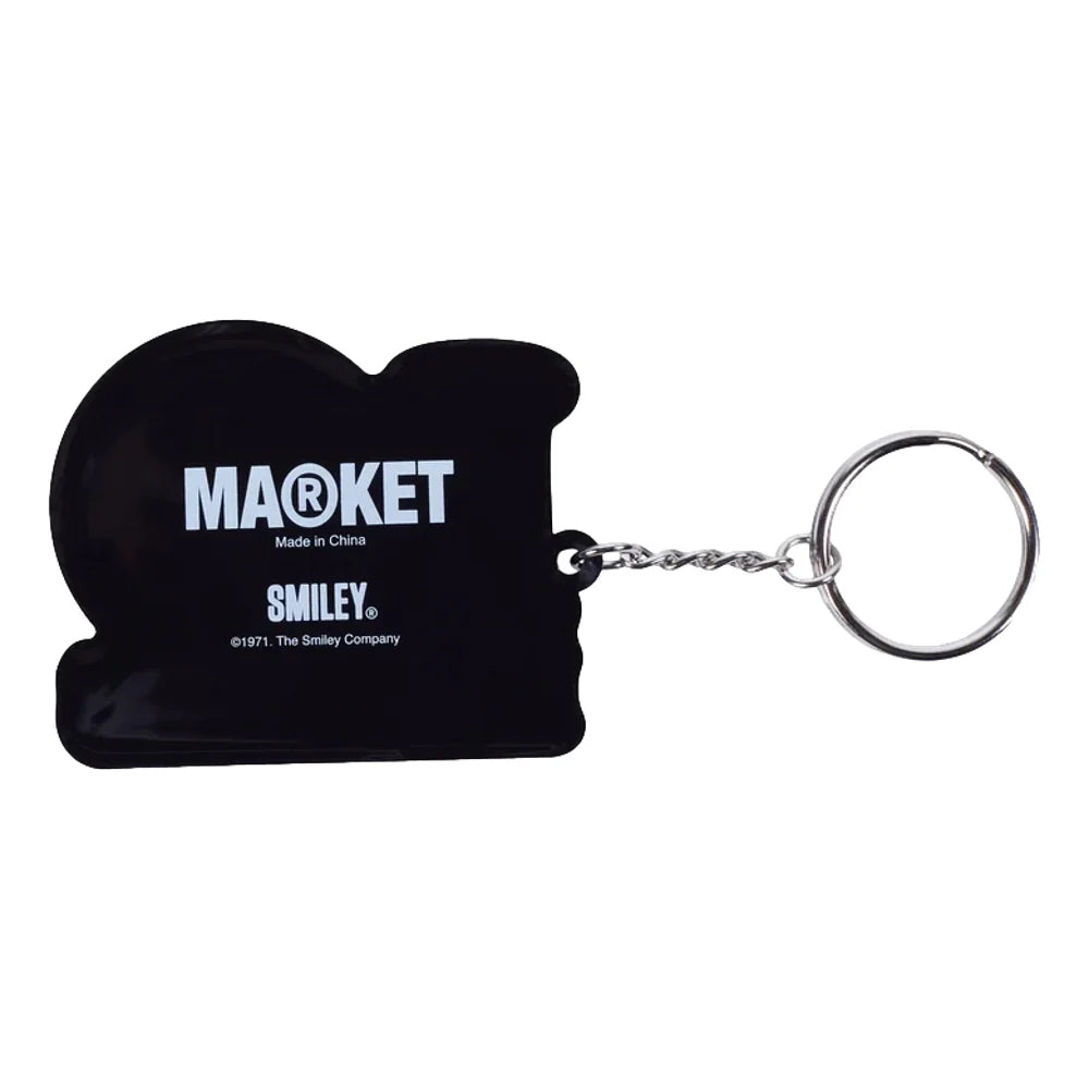 MARKET SMILEY KEYCHAIN
