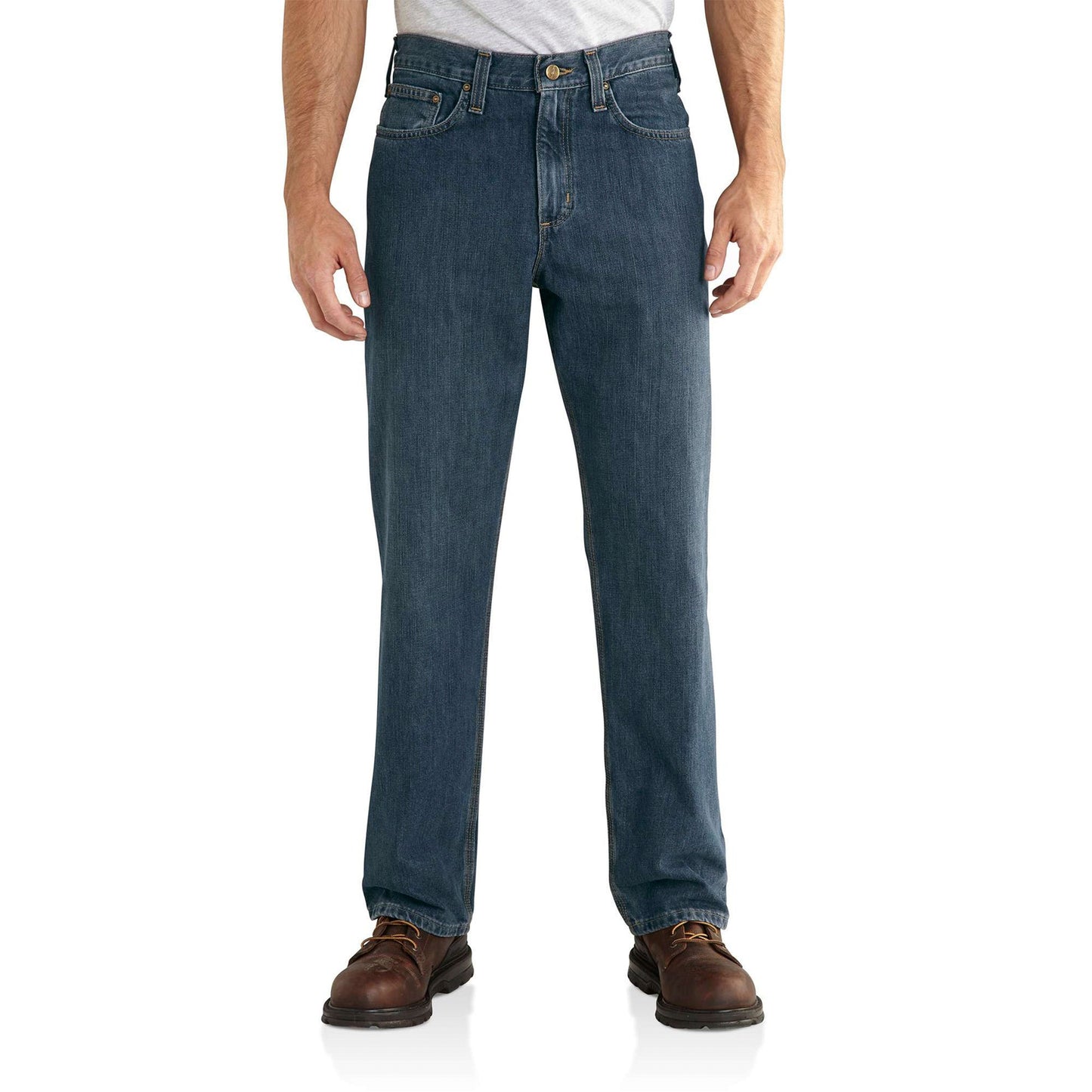Carhartt Relaxed Fit 5-Pocket Jean | Denim Resistente | Trabajo Pesado