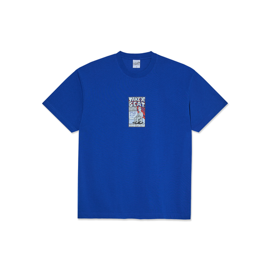 POLAR SKATE CO. Take a Seat Tee (Egyptian Blue)