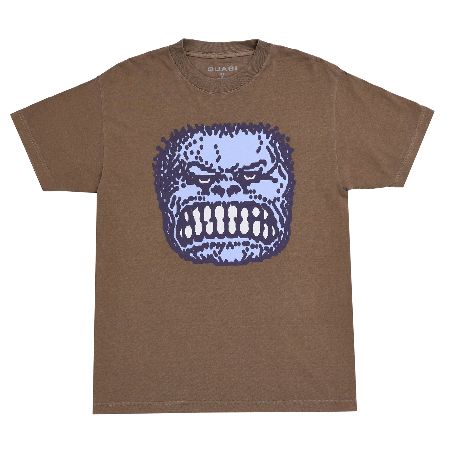 QUASI SKATEBOARDS. Meat Tee (Brown)
