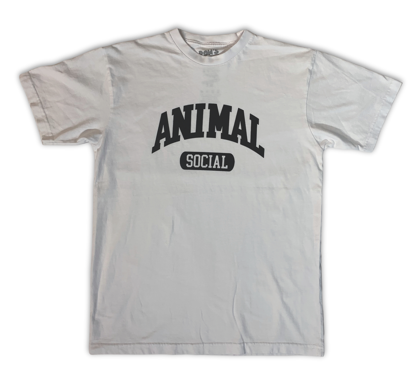 POW Flagship | Franela Animal Social | Algodón 220 GSM | Rebeldía Urbana Venezuela
