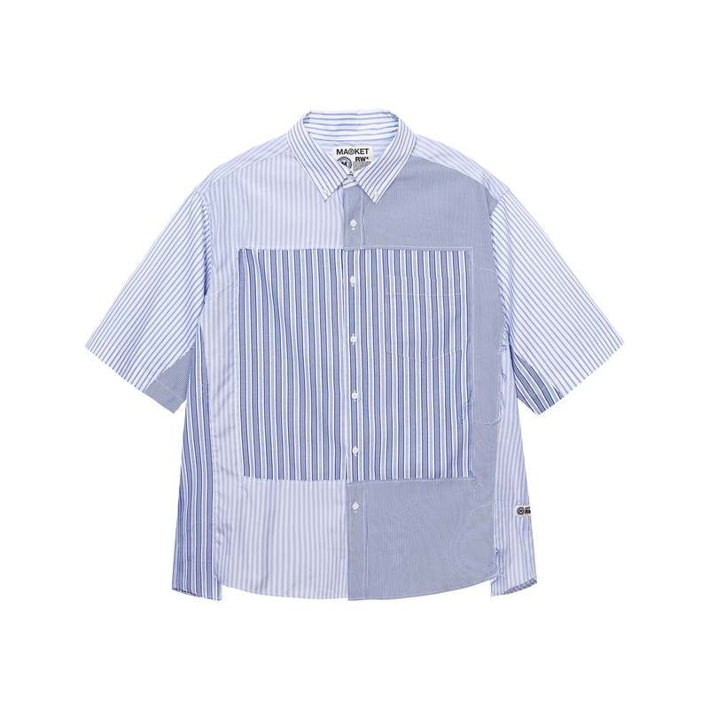 MARKET BLYTHE SS BUTTON UP