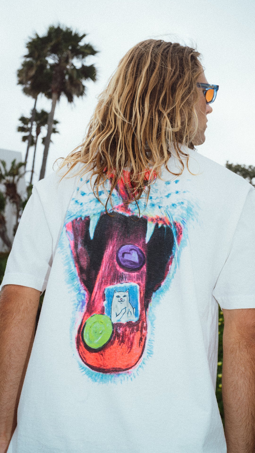 RIPNDIP VITAMINS TEE (BONE)