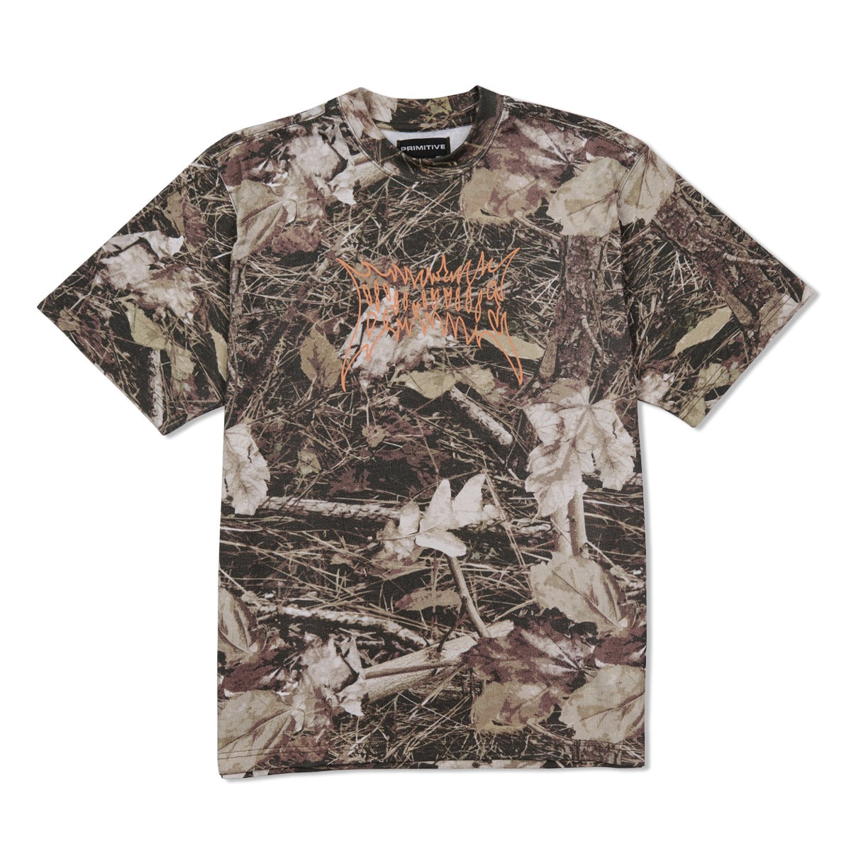 PRIMITIVE. Defend HW Tee Camo