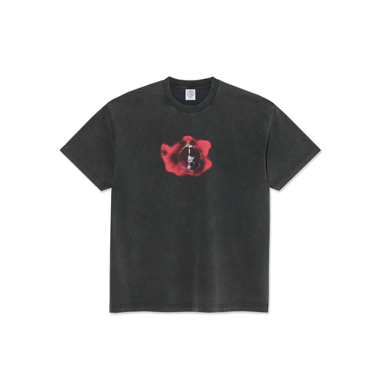POLAR SKATE CO. Metal Logo Tee (Silver Black)