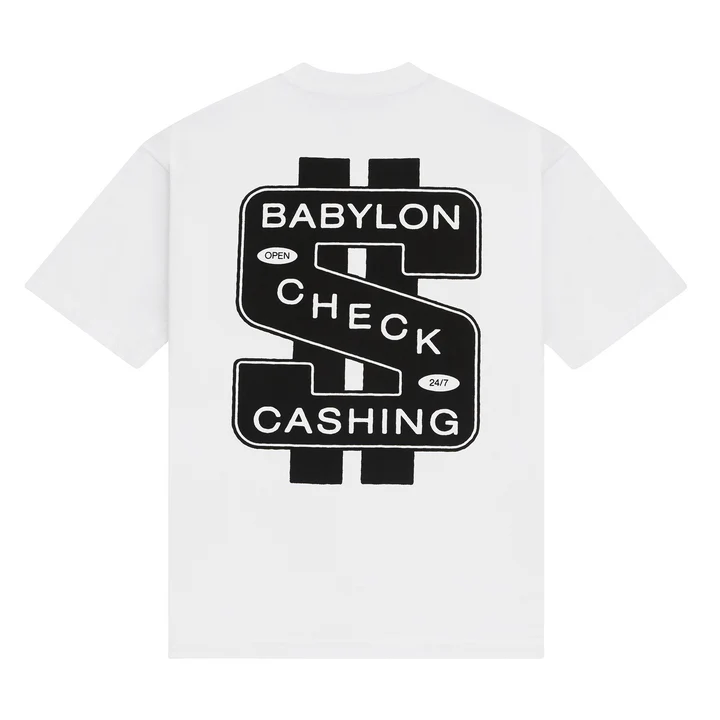 BABYLON - CHECK CASHING T-SHIRT