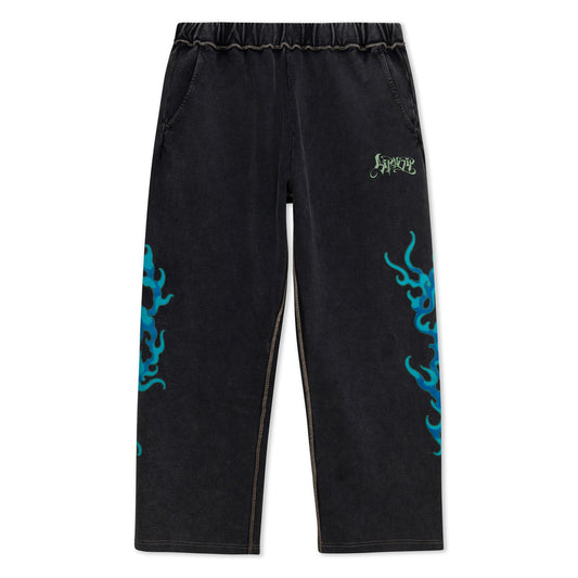Squabble Up Sweat Pants (Black Vintage Wash)-RIPNDIP