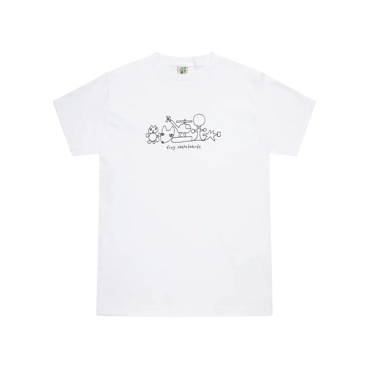 Frog Skateboards Chopper Skate T-Shirt - White - imagen 1