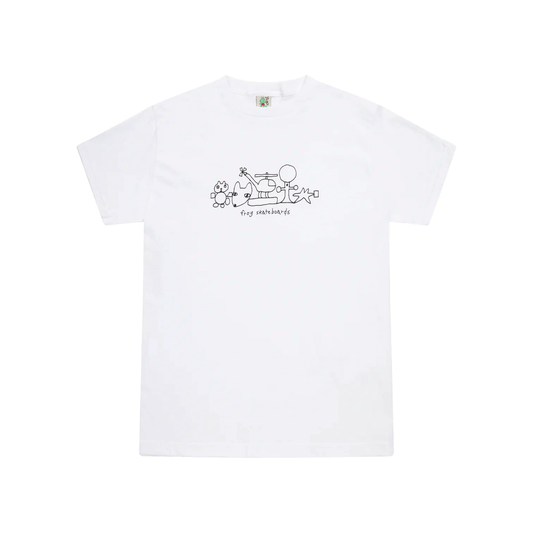 Frog Skateboards Chopper Skate T-Shirt - White - imagen 1
