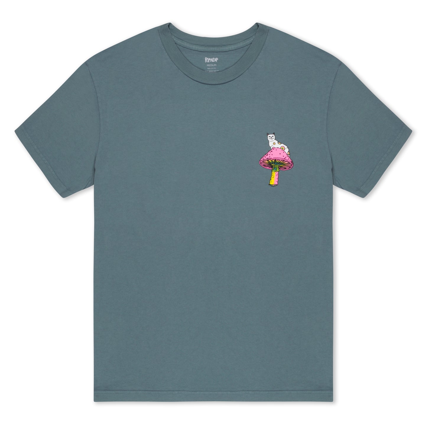 PSYCHEDELIC TEE (LIGHT CHARCOAL) RIPNDIP