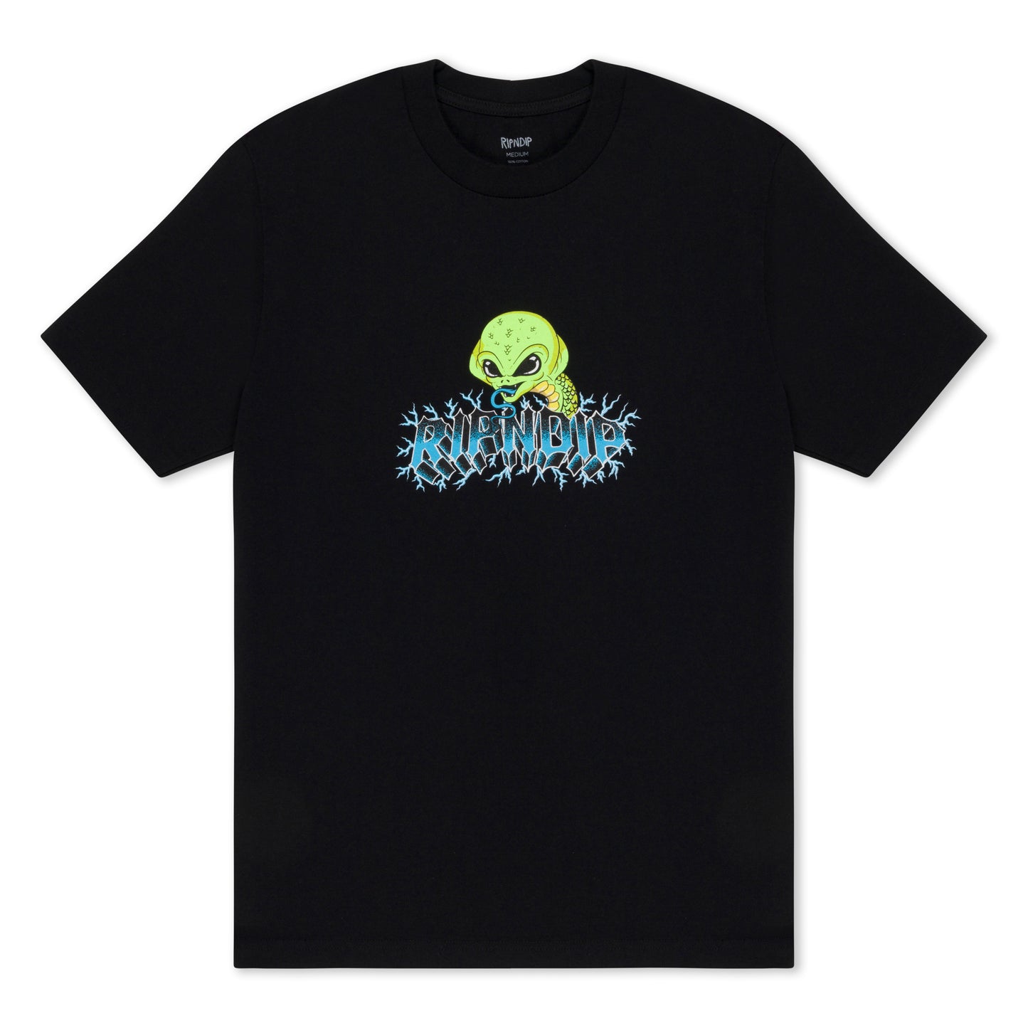 T-SHIRTS RIPNDIP SKULL AND BONES TEE (BLACK)