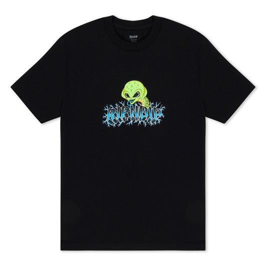 T-SHIRTS RIPNDIP SKULL AND BONES TEE (BLACK)