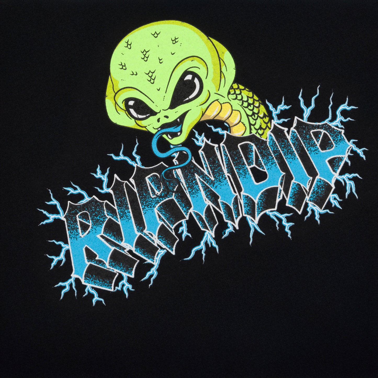 T-SHIRTS RIPNDIP SKULL AND BONES TEE (BLACK)