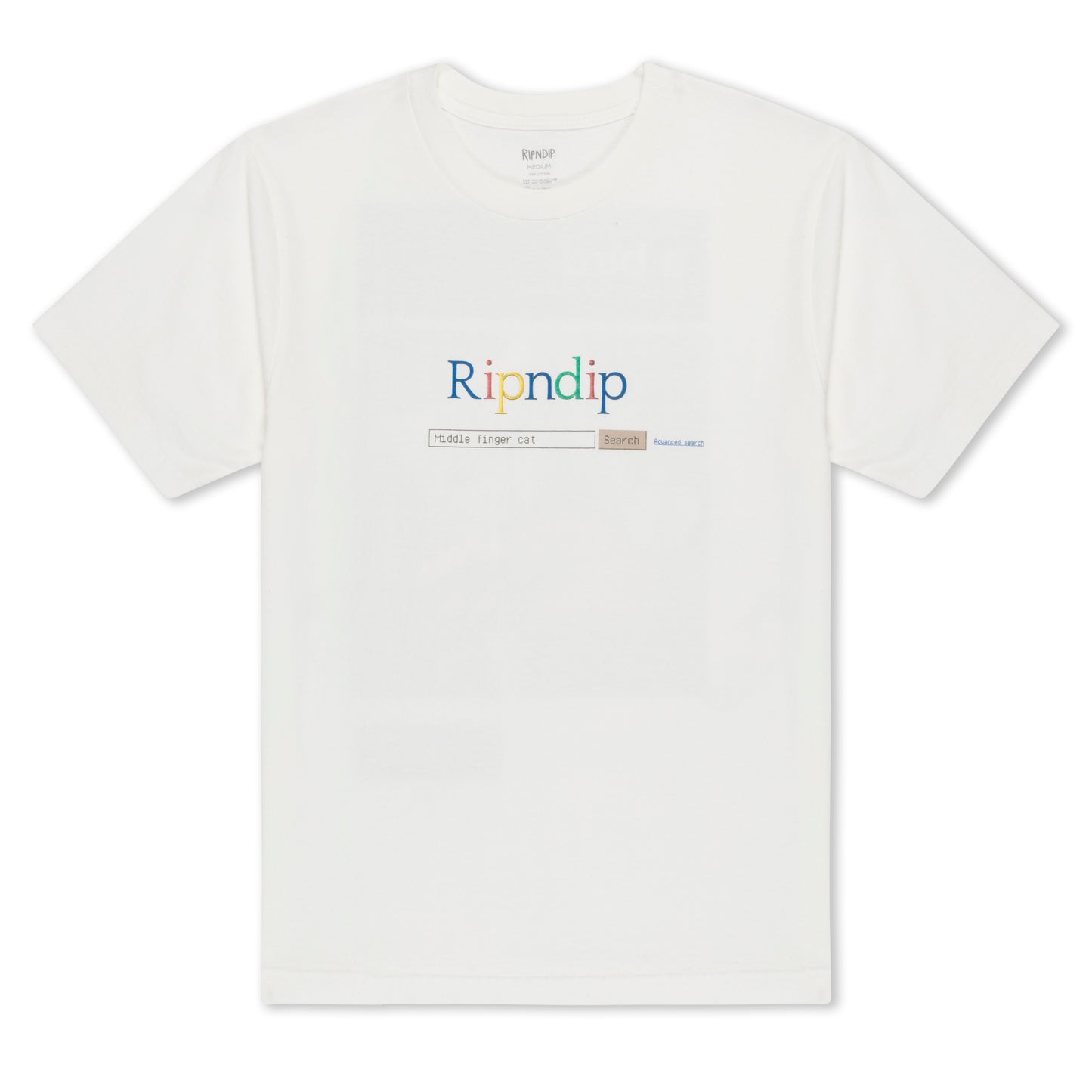 A BIRD TEE (BONE) RIPNDIP