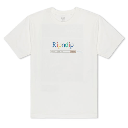 A BIRD TEE (BONE) RIPNDIP