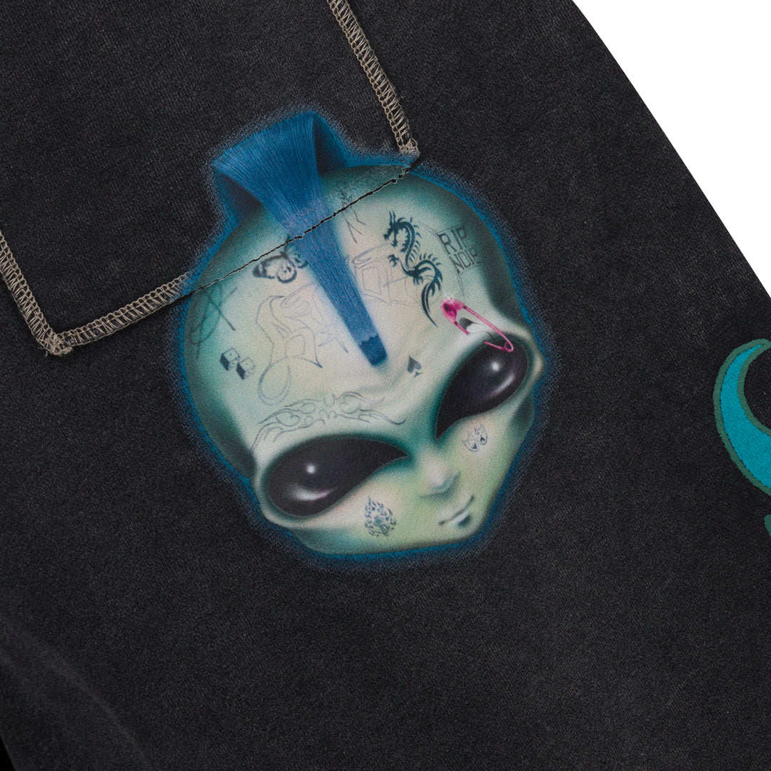 Squabble Up Sweat Pants (Black Vintage Wash)-RIPNDIP