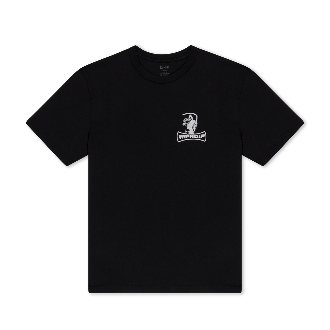 Meltdown Tee (Black)-RIPNDIP