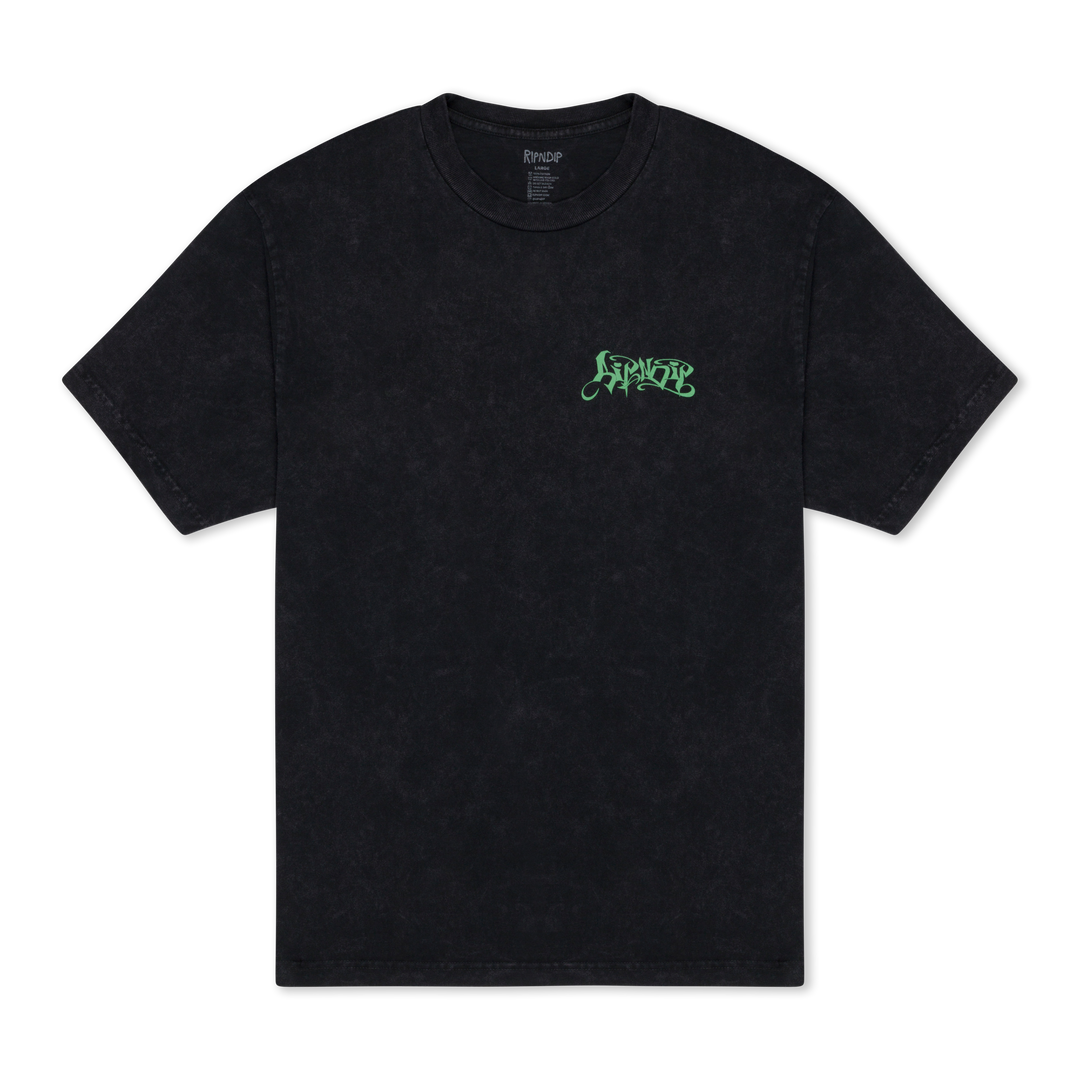 Squabble Up Tee (Black Vintage Wash) RIPNDIP